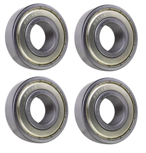 (4 Each) 6204-ZZ, 6204-2Z, 204SS Shielded Radial Ball Bearing 20X47X14 SpinCo
