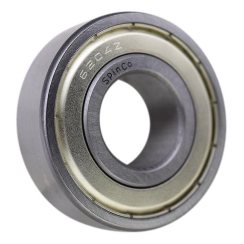 (4 Each) 6204-ZZ, 6204-2Z, 204SS Shielded Radial Ball Bearing 20X47X14 SpinCo