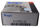 KOYO B-118 Needle Bearing 11/16" x 7/8" x 1/2" U.S.A