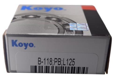 KOYO B-118 Needle Bearing 11/16" x 7/8" x 1/2" U.S.A
