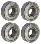 (4 Each) 6000-ZZ, 6000-2Z, 7100KPP Shielded Radial Ball Bearing 10X26X8 SpinCo
