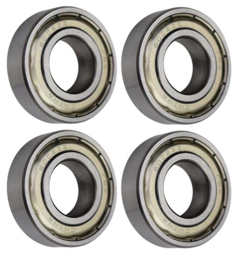 (4 Each) 6002-ZZ, 6002-2Z, 9102KDD Shielded Radial Ball Bearing 15X32X9 SpinCo