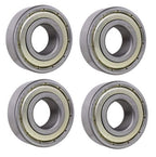 (4 Each) 6202-ZZ, 6202-2Z, 202SS Shielded Radial Ball Bearing 15X35X11 SpinCo