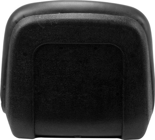 Low Back Lawn Mower Seat Black fits AGCO, Ariens, Dixon, Gravely & Hustler