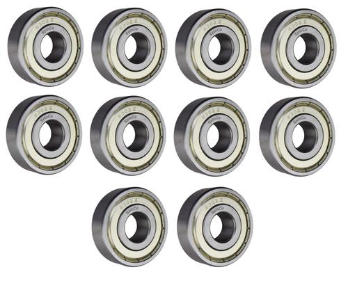 (10 Pack) 6302-ZZ, 6302-2Z, 302SS Shielded Radial Ball Bearing 15X42X13 SpinCo