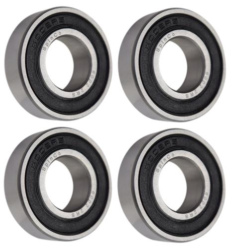 (4 Each) 6002-2RS, 6002LLU, 6002DDU Sealed Radial Ball Bearing 15X32X9 SpinCo