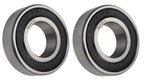 (2 Each) 6003-2RS, 6003LLU, 6003DDU Sealed Radial Ball Bearing 17X35X10 SpinCo