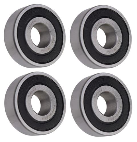 (4 Each) 6202-2RS-1/2, 6202LLU8, 202PP8 Sealed Radial Ball Bearing 0.5"X35X11
