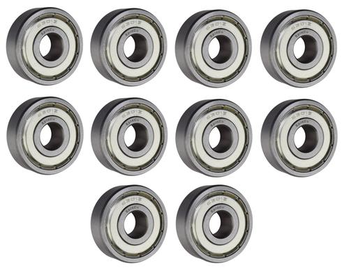 (10 Each) 6301-ZZ, 6301-2Z, 301SS Shielded Radial Ball Bearing 12X37X12 SpinCo