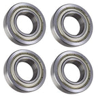 (4 Each) R16-ZZ Shielded Radial Ball Bearing 1 ID X 2 OD X 1/2 Wide SpinCo