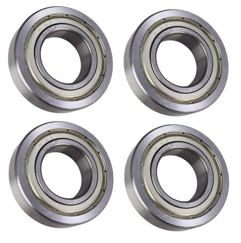 (4 Each) R16-ZZ Shielded Radial Ball Bearing 1 ID X 2 OD X 1/2 Wide SpinCo