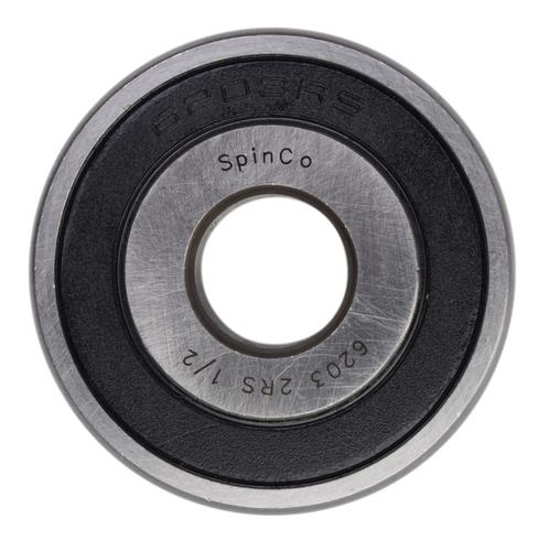 (6 Each) 6203-2RS-1/2, 6203LLU8, 203PP8 Sealed Radial Ball Bearing 0.5"X40X12