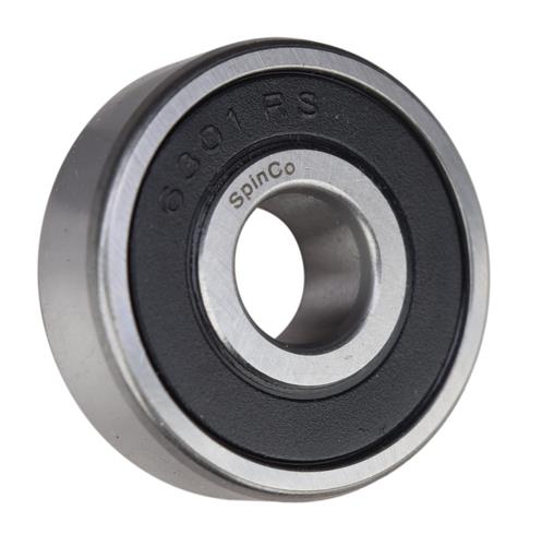 6301-2RS, 6301LLU, 301PP Sealed Radial Ball Bearing 12X37X12 SpinCo