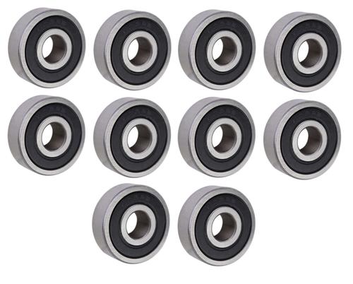 (10 Each) 628-2RS, 628LU, MR628-2RS Sealed Radial Ball Bearing 8X24X8 SpinCo