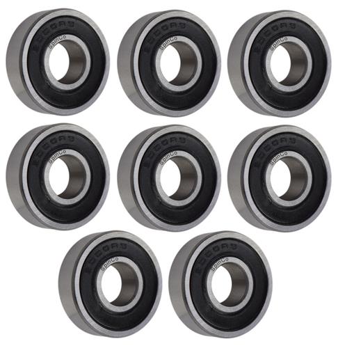 (8 Each) 6000-2RS, 6000LLU, 6000DDU Sealed Radial Ball Bearing 10X26X8 SpinCo