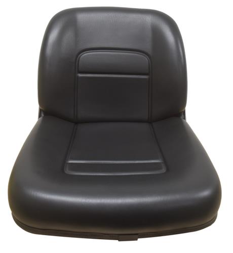 High Back Lawn Mower Seat Black Fits Grasshopper, Exmark and Ferris