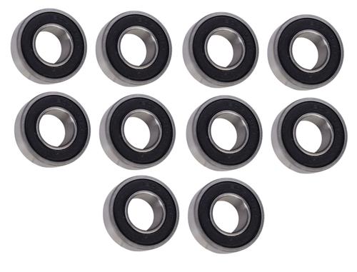 (10 Each) 1607-2RS Sealed Radial Ball Bearing 7/16 ID X 29/32 OD X 5/16 Wide