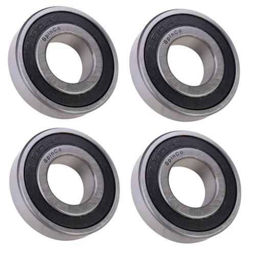 (4 Each) R10-2RS Sealed Radial Ball Bearing 5/8 ID X 1-3/8 OD X 11/32 Wide
