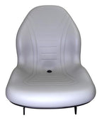 Case IH High Back Tractor Seat DX33 DX35 DX40 DX45 DX48 DX55 DX60 Gray