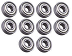 (10 Each) 608-ZZ, 608-2Z, R2280-ZZ Shielded Radial Ball Bearing 8X22X7 Skate
