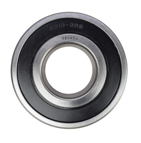 (2 Pack) 6310-2RS, 6310LLU, 310PP Sealed Radial Ball Bearing 50X110X27 SpinCo