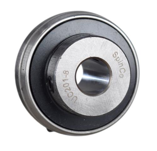 1/2" Insert Ball Bearing With Set Screws UC201-08, UC201-8, UC201-008D1 SpinCo