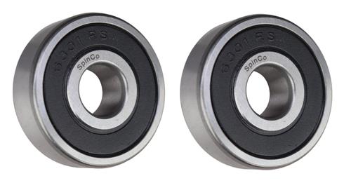 (2 Each) 6301-2RS, 6301LLU, 301PP Sealed Radial Ball Bearing 12X37X12 SpinCo