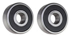 (2 Each) 6301-2RS, 6301LLU, 301PP Sealed Radial Ball Bearing 12X37X12 SpinCo