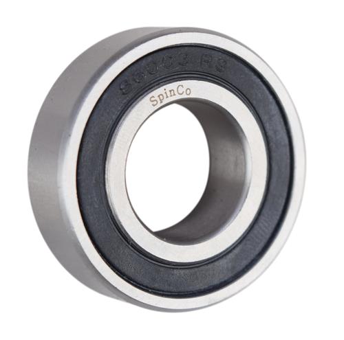 SS6003-2RS, SS6003LLU Stainless Steel Sealed Radial Ball Bearing 17X35X10 SpinCo