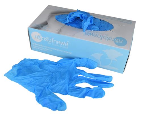 Nitrile Rubber Gloves Disposable Mechanic Gardening Case of 1000 Large NON-FDA