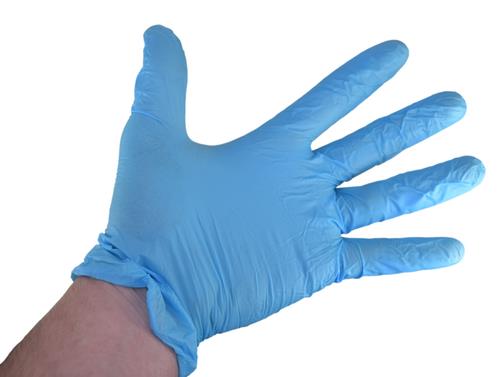 Nitrile Rubber Gloves Disposable Mechanic Gardening Case of 1000 Large NON-FDA
