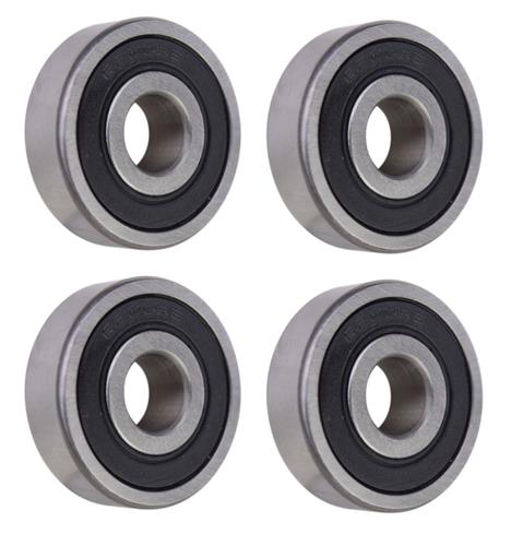 (4 Each) 6200-2RS, 6200LLU, 200PP Sealed Radial Ball Bearing 10X30X9 SpinCo