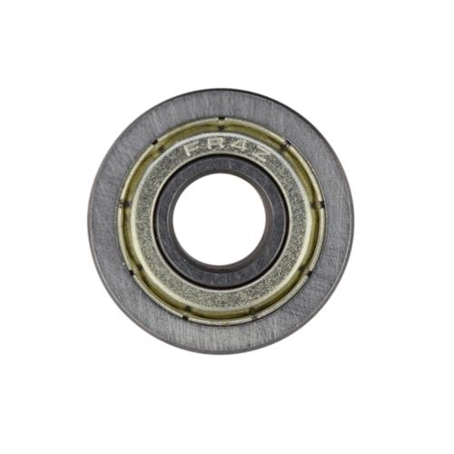 (4 Pack) FR4-ZZ Flanged Shielded Radial Ball Bearing 1/4 ID X 5/8 OD X 0.196" W