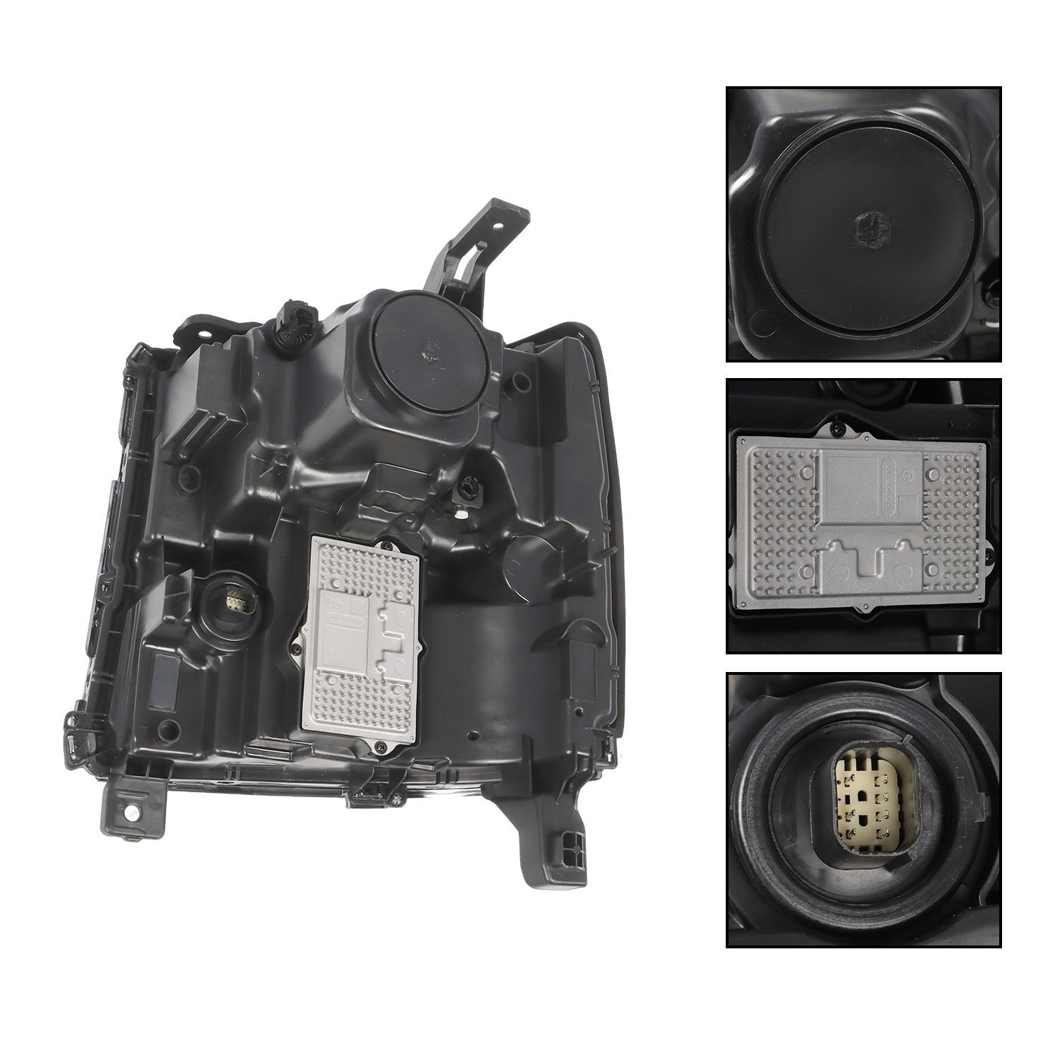 2016-18 Chevy Silverado 1500 Right Chrome DRL Projector Full LED Headlight