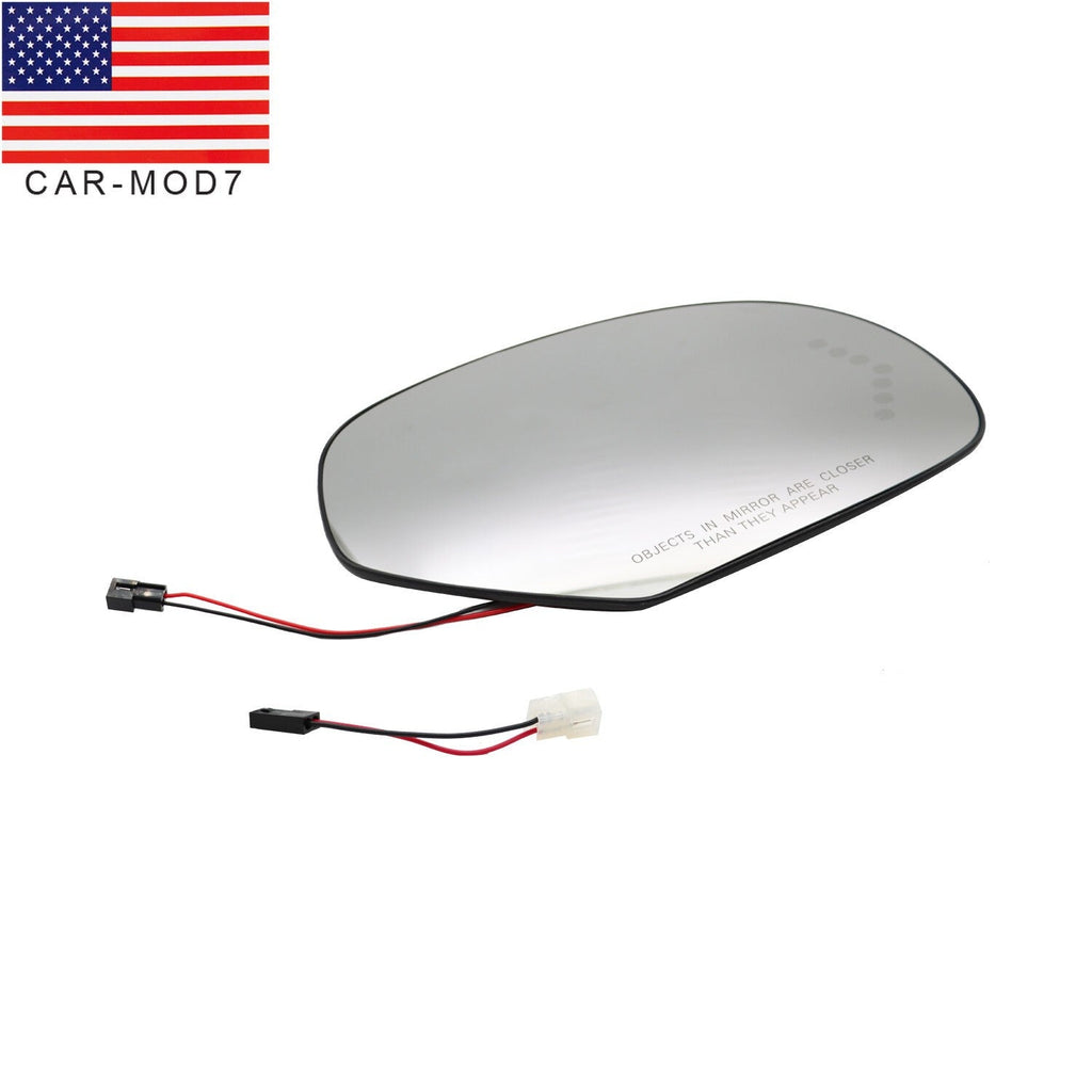 07-13 Silverado Tahoe Yukon Heated Signal Right Side Mirror Glass Replacement