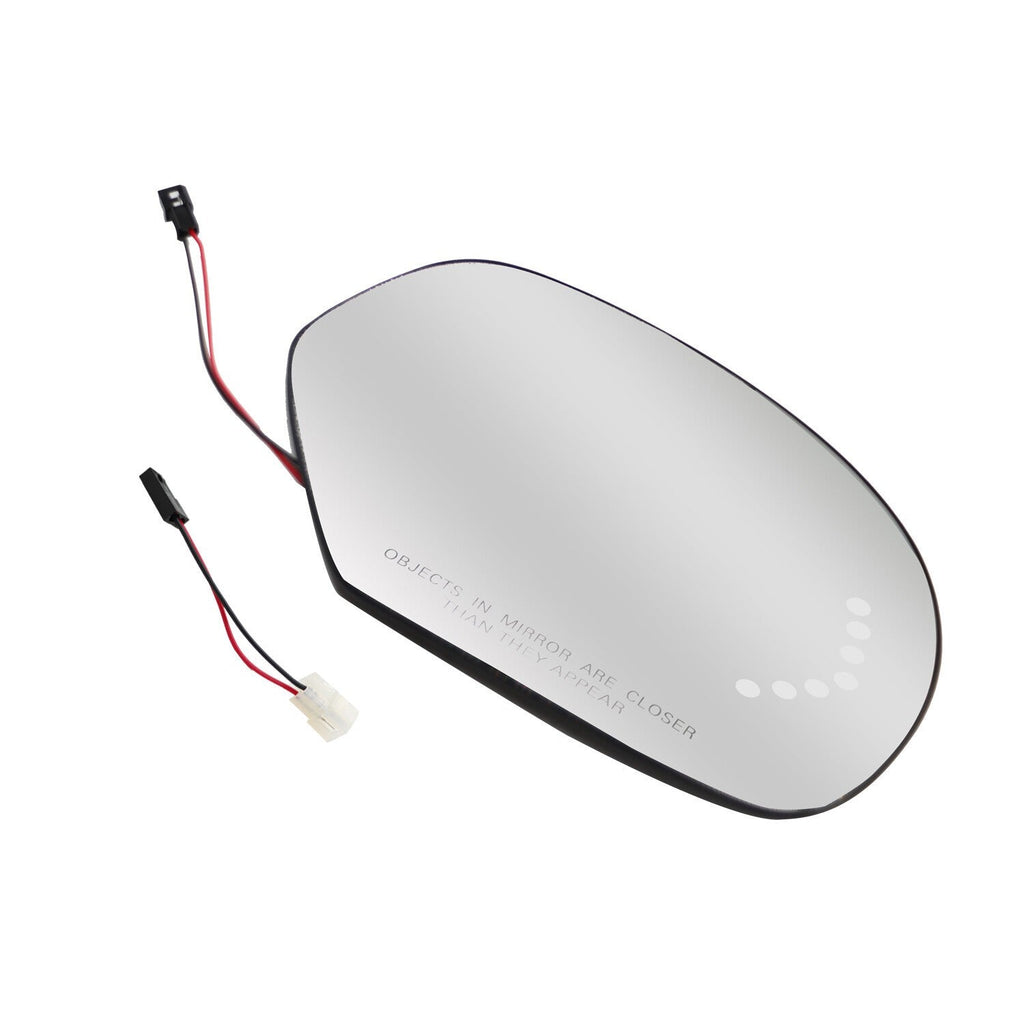 07-13 Silverado Tahoe Yukon Heated Signal Right Side Mirror Glass Replacement