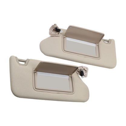 1 Pair Beige Sun Visor Left & Right 96401-3TA2A for 2013-2018 Nissan Altima