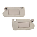 1 Pair Beige Sun Visor Left & Right 96401-3TA2A for 2013-2018 Nissan Altima