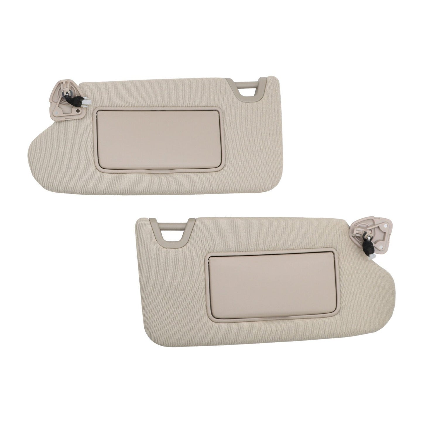1 Pair Beige Sun Visor Left & Right 96401-3TA2A for 2013-2018 Nissan Altima