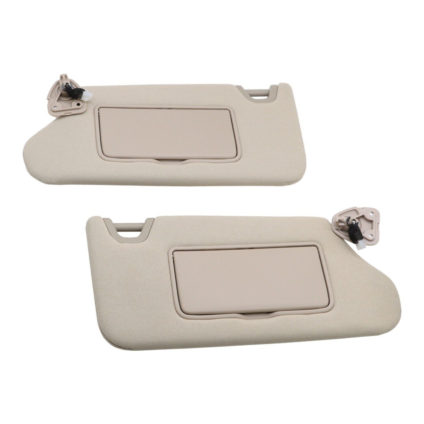 1 Pair Beige Sun Visor Left & Right 96401-3TA2A for 2013-2018 Nissan Altima