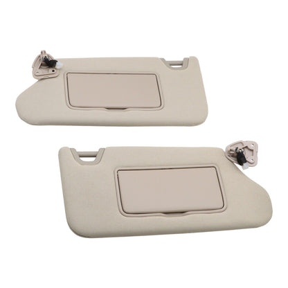 1 Pair Beige Sun Visor Left & Right 96401-3TA2A for 2013-2018 Nissan Altima