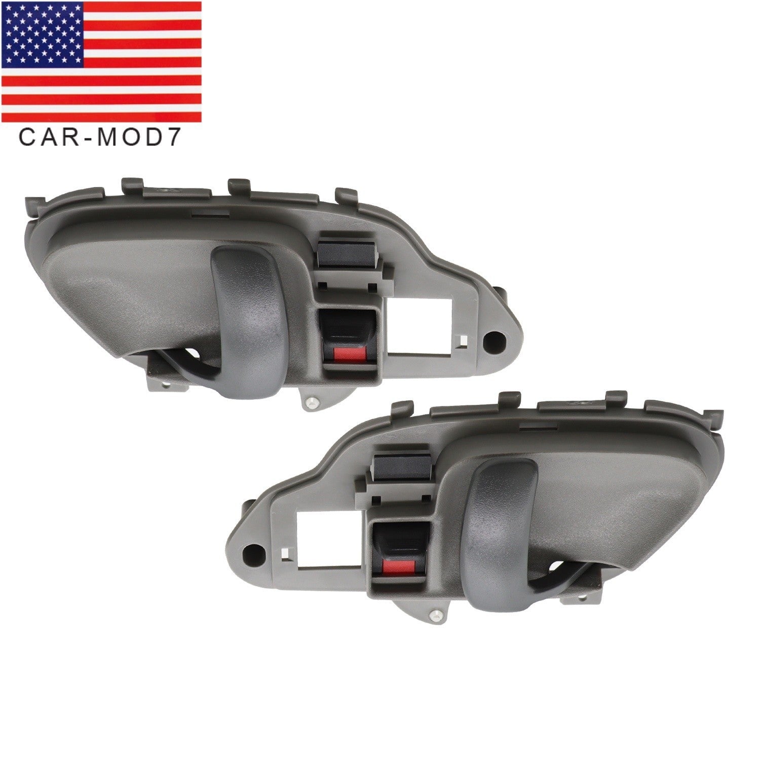 Pair Interior Door Handles for Chevy GMC C1500 C2500 C3500 K1500 K2500 Tahoe