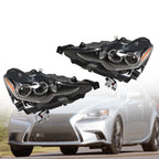 Pair LED Headlights for Lexus IS250 IS350 2014-2016 Left & Right Headlamp