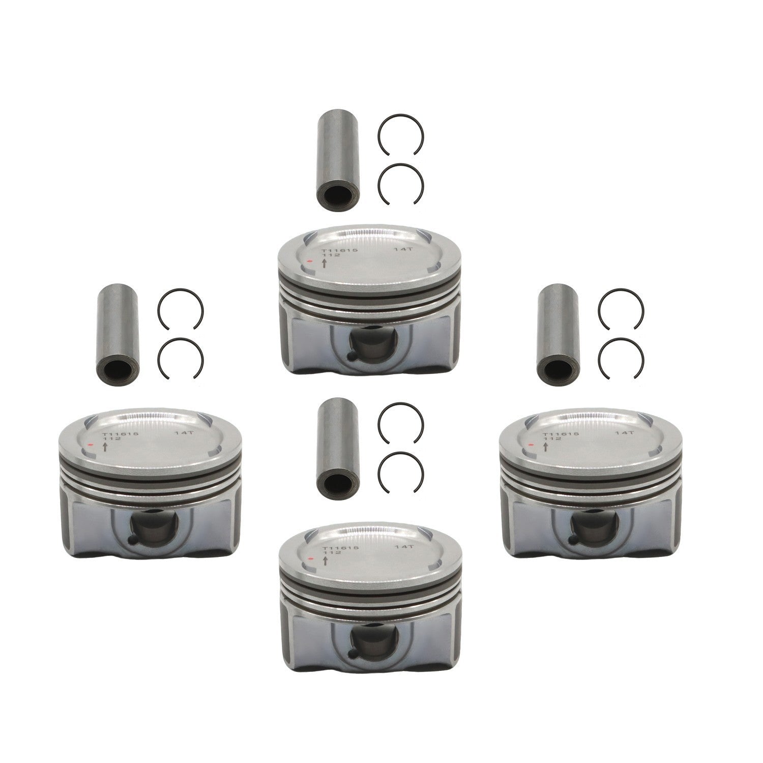 1.4L Pistons & Rings Kit for Chevy Cruze Sonic Trax Encore 2011-2021 US