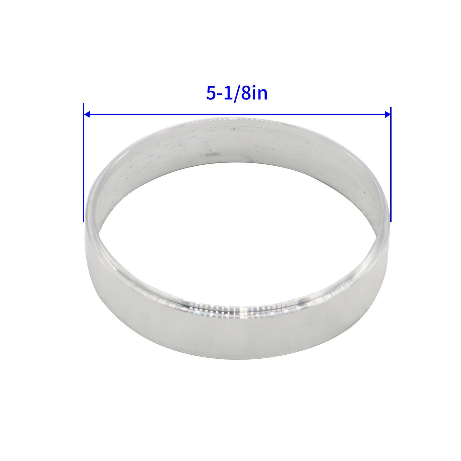 1" Aluminum Air Cleaner Spacer Edelbrock Holley SBC 350 Ford 302 Riser