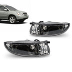 Pair Front Fog Lights for 2004-2009 Lexus RX300 RX330 RX350 L+R Driving Lamps
