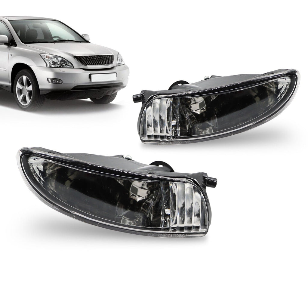 Pair Front Fog Lights for 2004-2009 Lexus RX300 RX330 RX350 L+R Driving Lamps