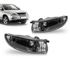 Pair Front Fog Lights for 2004-2009 Lexus RX300 RX330 RX350 L+R Driving Lamps