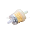 1/4" Inline Fuel Gas Filter Shut Off Valve Clamp for Briggs & Stratton 3-Pack
