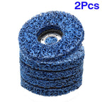 10 Pack 4.5"x7/8" Easy Strip Discs Paint Rust Removal Cleaning Pads Set of 10